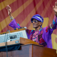 Bernie Worrell performing April 23, 2016, in New Orleans
Erika Goldring/Getty Images